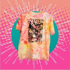 Custom X-Men Tie Dye Tee Shirt